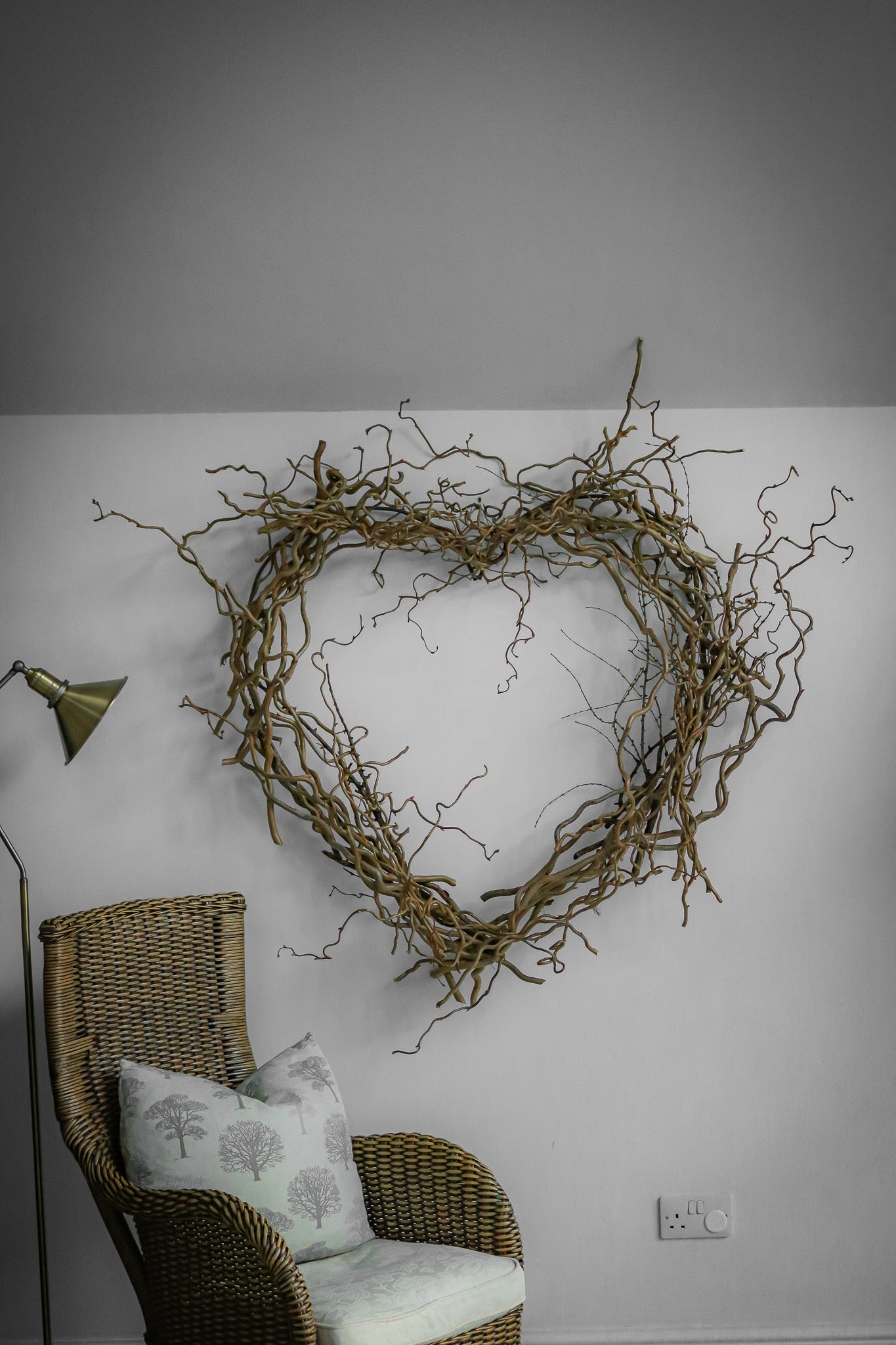 Wild Willow Heart – Hillside Farm Flowers