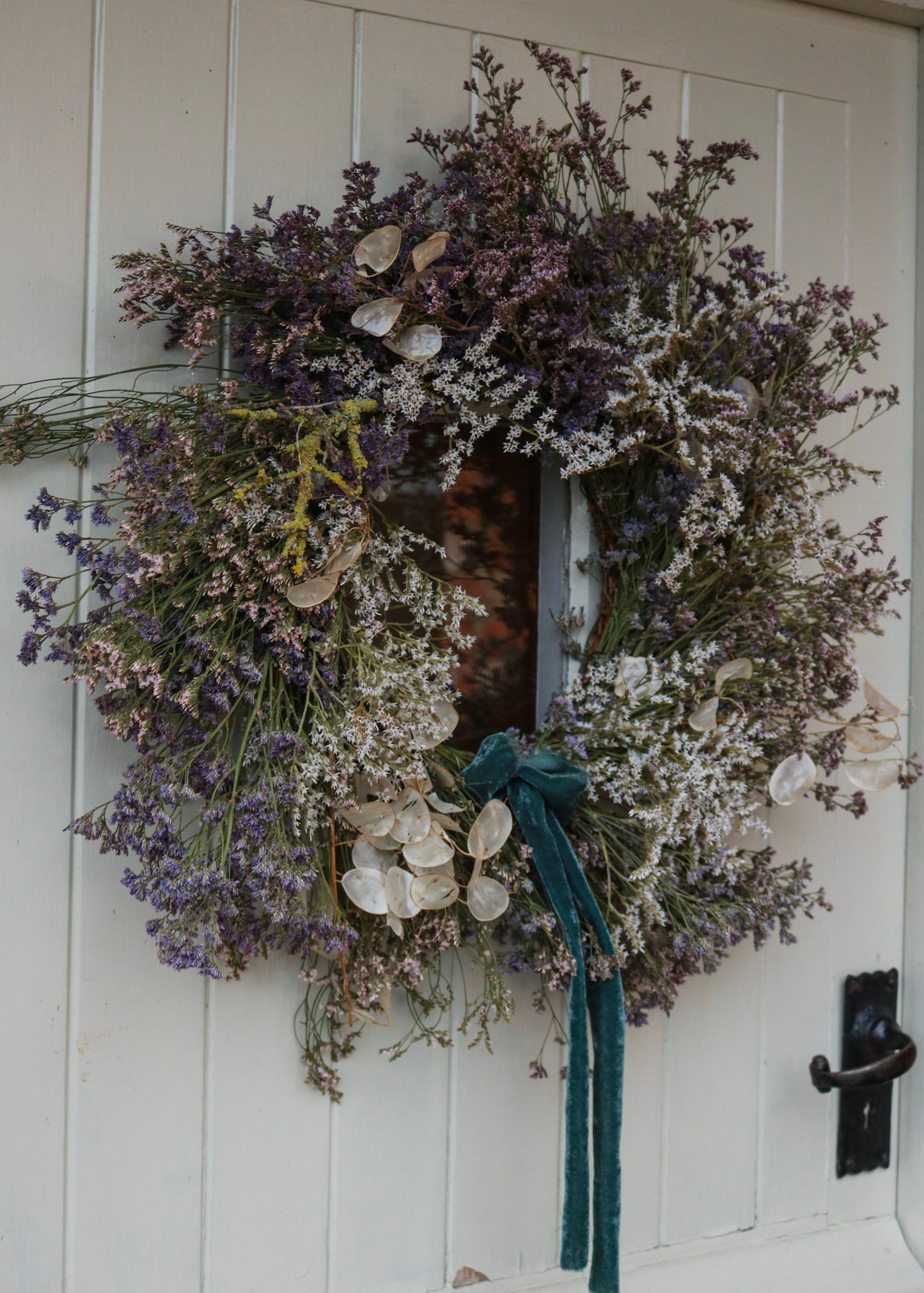 Dried Flower Wreath - Honesty